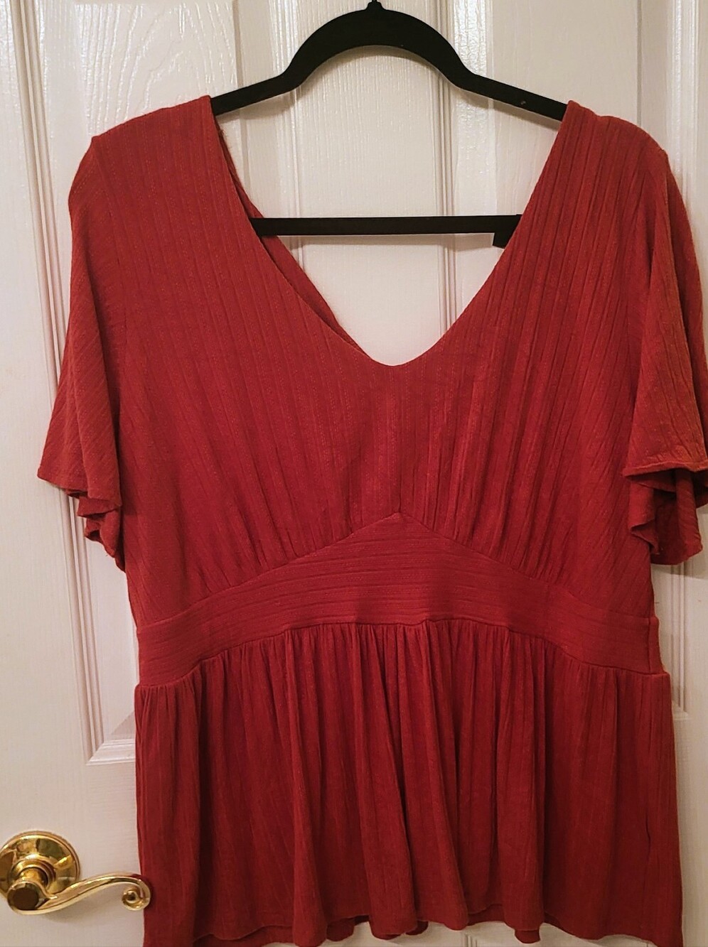 Torrid V‑Neck Babydoll Top 00